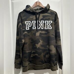 Victoria’s Secret Pink Camouflage Hoodie Pullover